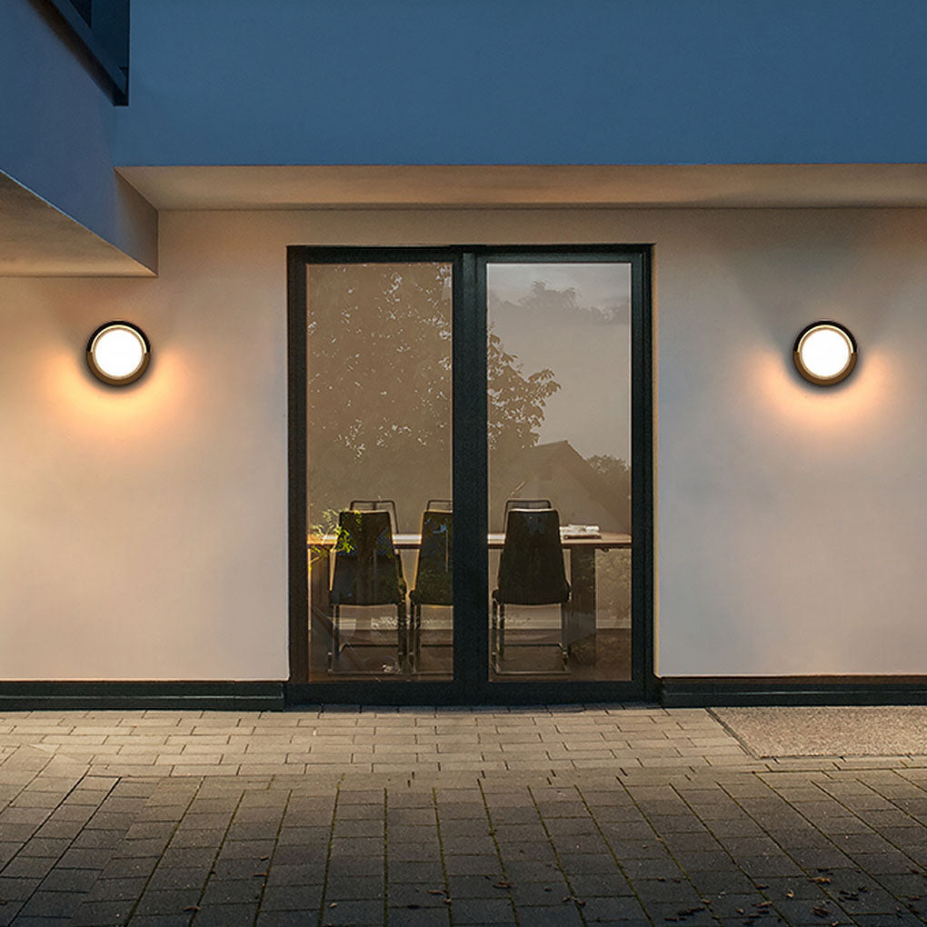 Modern Outdoor Wall Lights Round & Square Waterproof Designs for Gardens & Villas | Kalsten