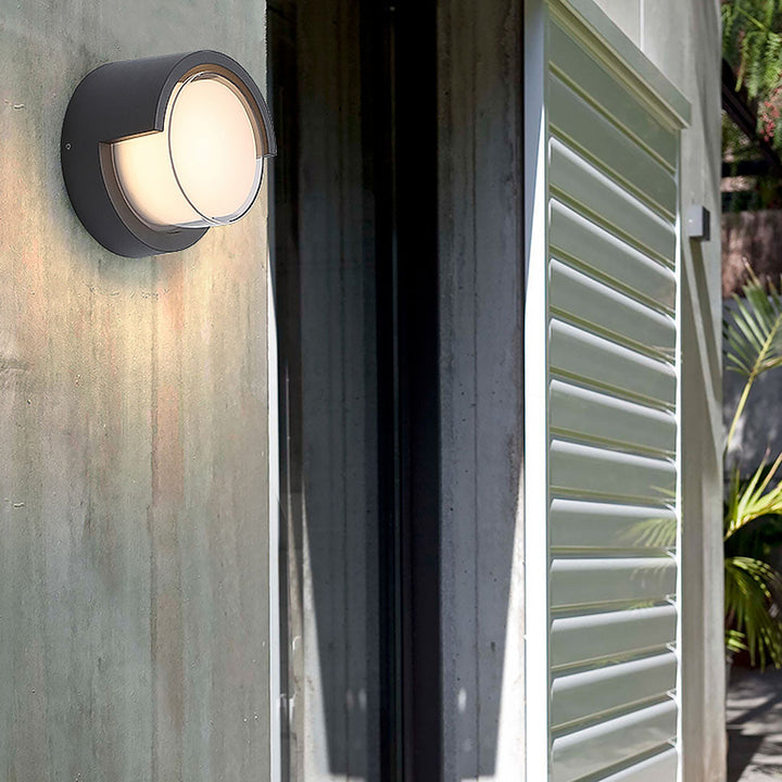 Modern Outdoor Wall Lights Round & Square Waterproof Designs for Gardens & Villas | Kalsten