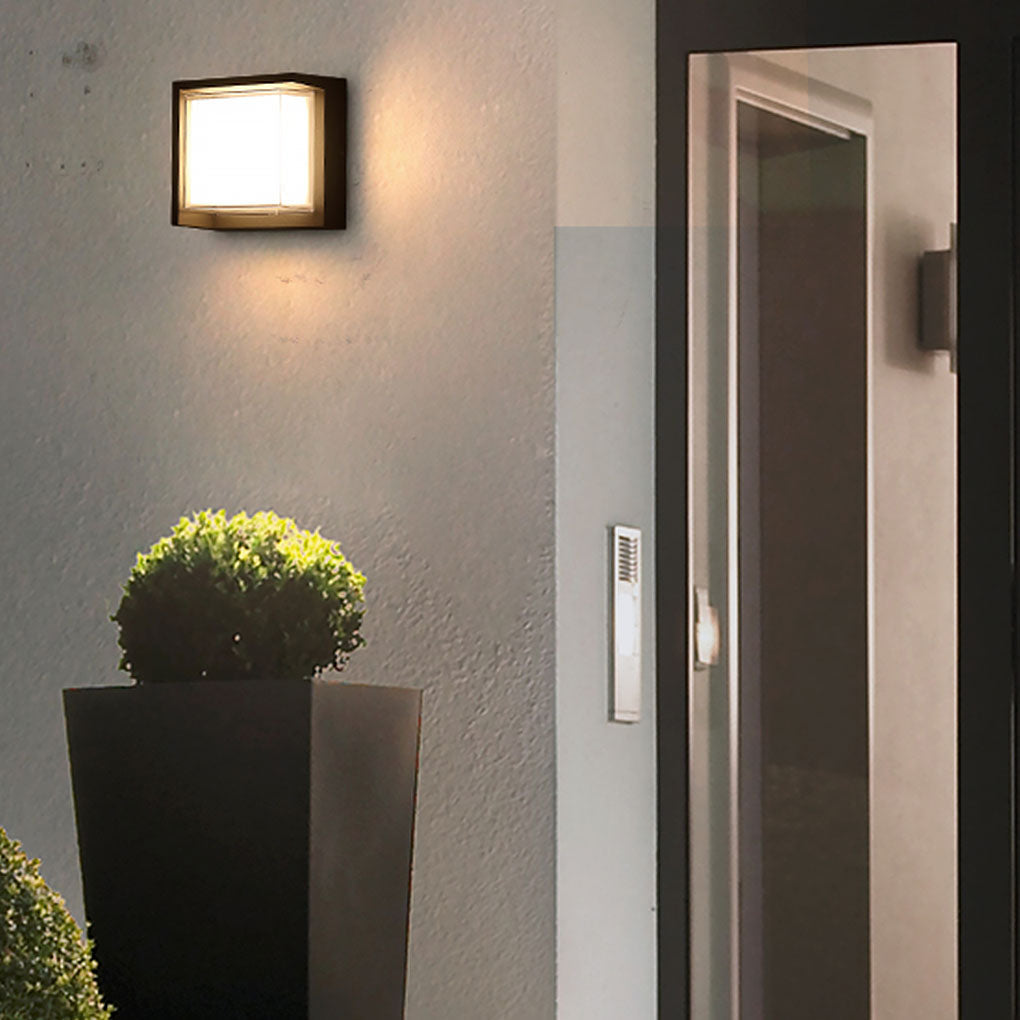 Modern Outdoor Wall Lights Round & Square Waterproof Designs for Gardens & Villas | Kalsten