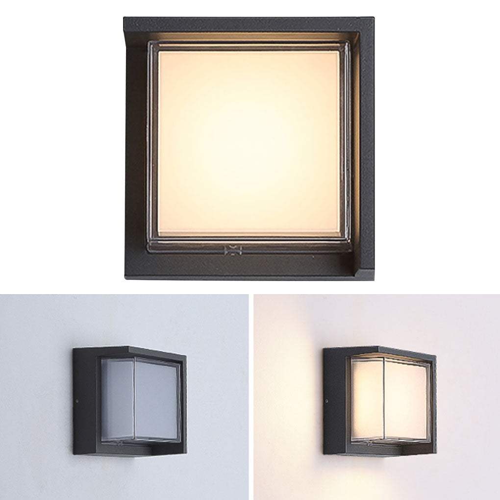Modern Outdoor Wall Lights Round & Square Waterproof Designs for Gardens & Villas | Kalsten