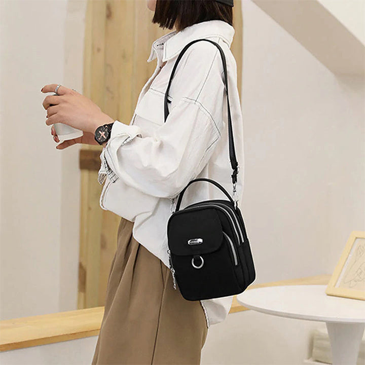 Lightweight waterproof shoulder bag with multiple pockets | Kalsten