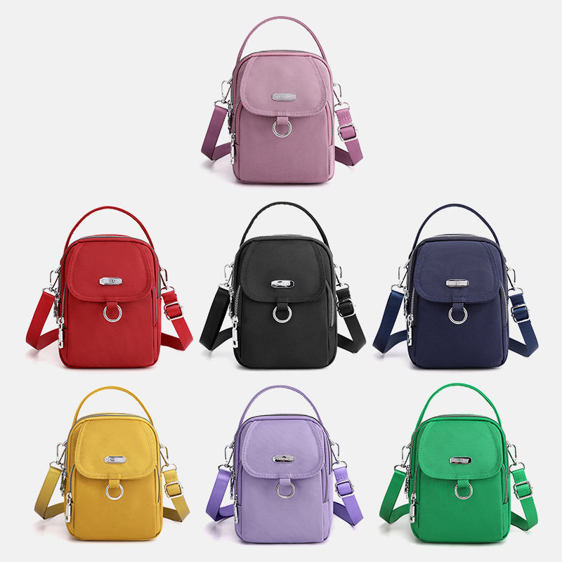 Lightweight waterproof shoulder bag with multiple pockets | Kalsten