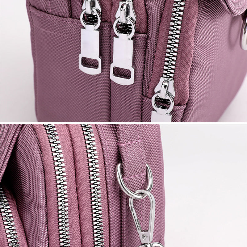 Lightweight waterproof shoulder bag with multiple pockets | Kalsten