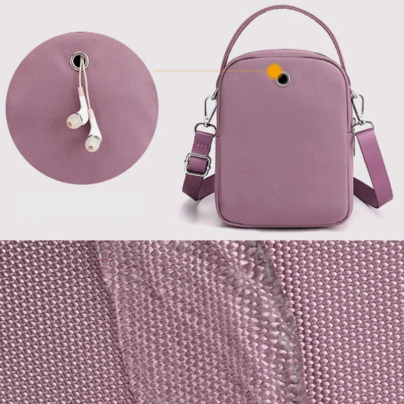 Lightweight waterproof shoulder bag with multiple pockets | Kalsten