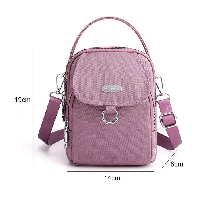 Lightweight waterproof shoulder bag with multiple pockets | Kalsten
