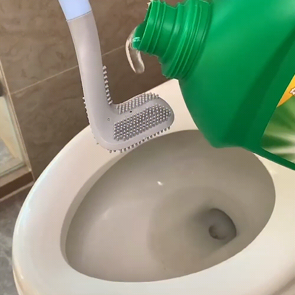 Long-Handled Toilet Brush – Easy Cleaning