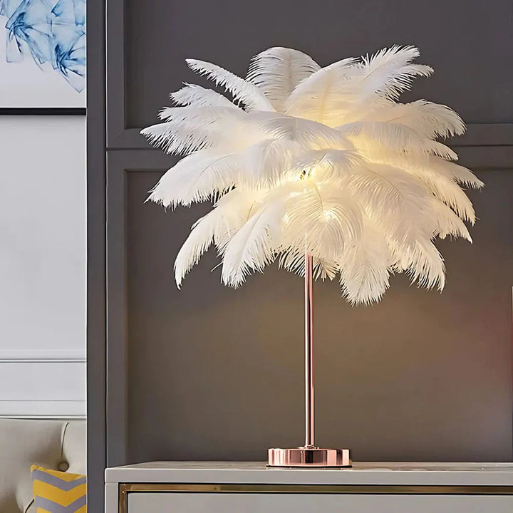 Atmospheric Feather Palm Tree Lamp - LumaPalm | Kalsten