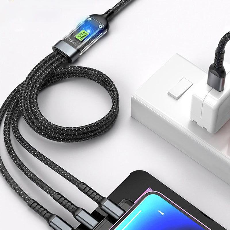 Kalsten | Super Fast Charging 3-in-1 Data Cable