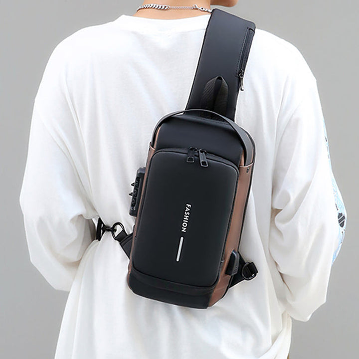 Casual multifunctional anti-theft chest bag for men | Kalsten