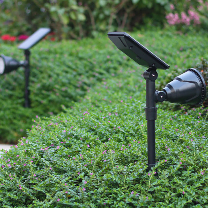 Contemporary Industrial ABS Solar Waterproof LED Spotlight Lawn Insert Light For Outdoor Patio | Kalsten