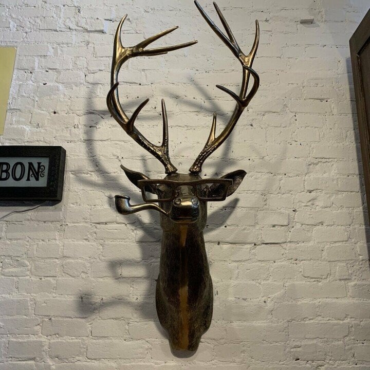 ArtBeest Animal Head Wall Decoration – Hand-Painted Playful Figures Made of Resin | Kalsten