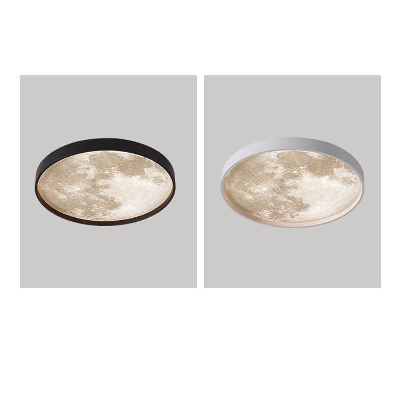 Flush Mount Ceiling Light Iron 18–48W 10–22 in Modern Hallway Bedroom Living Room Adjustable LED Fixture | Kalsten