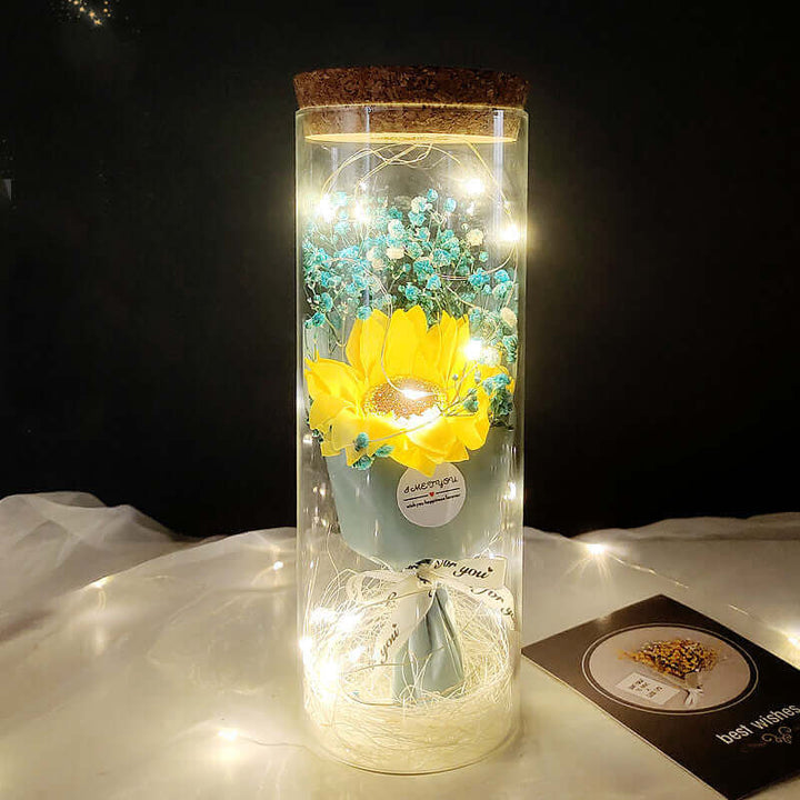 New Teacher's Day Gift Sunflower Bouquet Dried Flowers | Kalsten