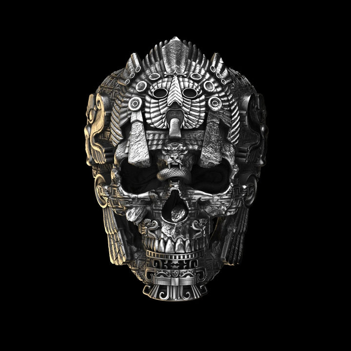 Kalsten | Sterling Silver Black Skull Ring