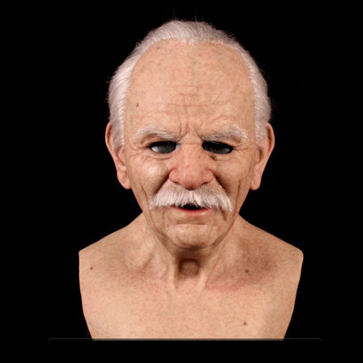 Creepy Old Man Mask – Realistic Latex Halloween Mask for Adults | Kalsten
