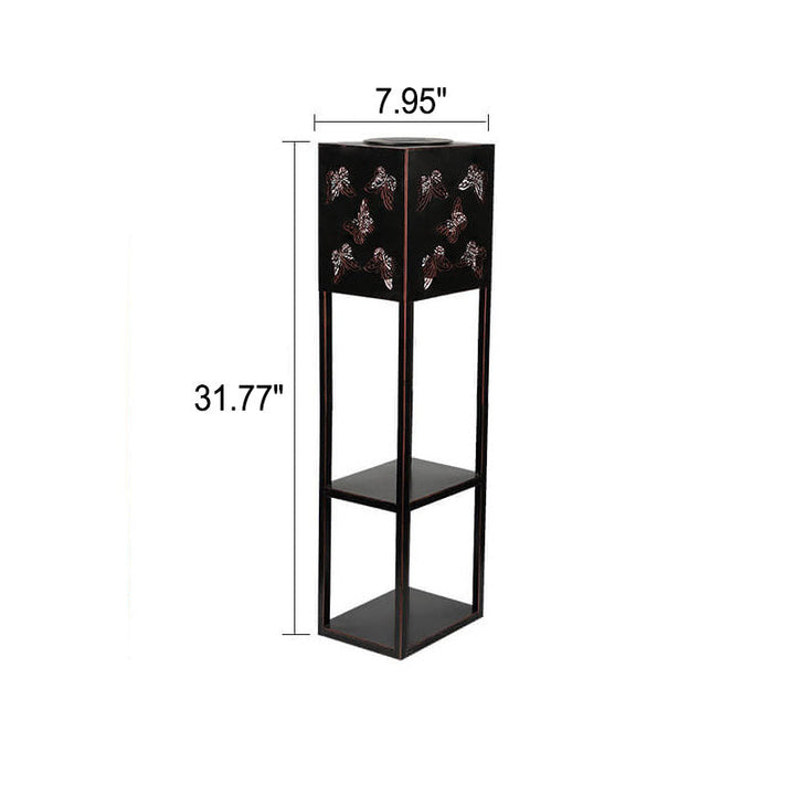Solar Butterfly Light Shadow Square Shelf Planter Light Garden Decorative Outdoor Waterproof Patio Outdoor Light | Kalsten