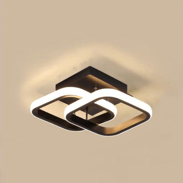 Black Metal LED Pendant Lamp Kalsten
