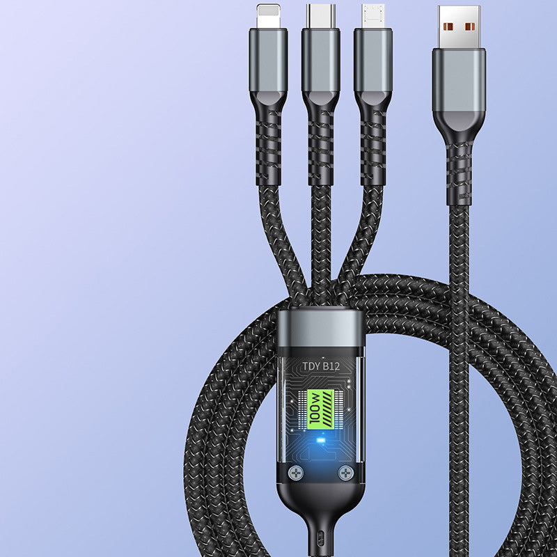Kalsten | Super Fast Charging 3-in-1 Data Cable