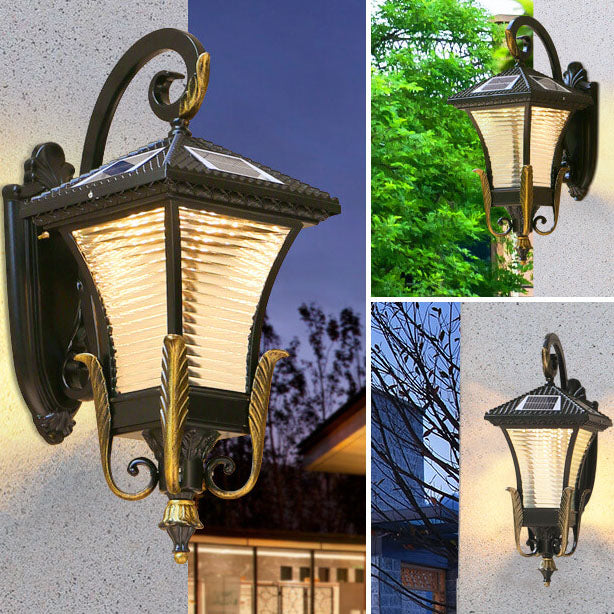 European-style Retro Aluminum Waterproof Outdoor 1-Light Wall Sconce Lamp | Kalsten