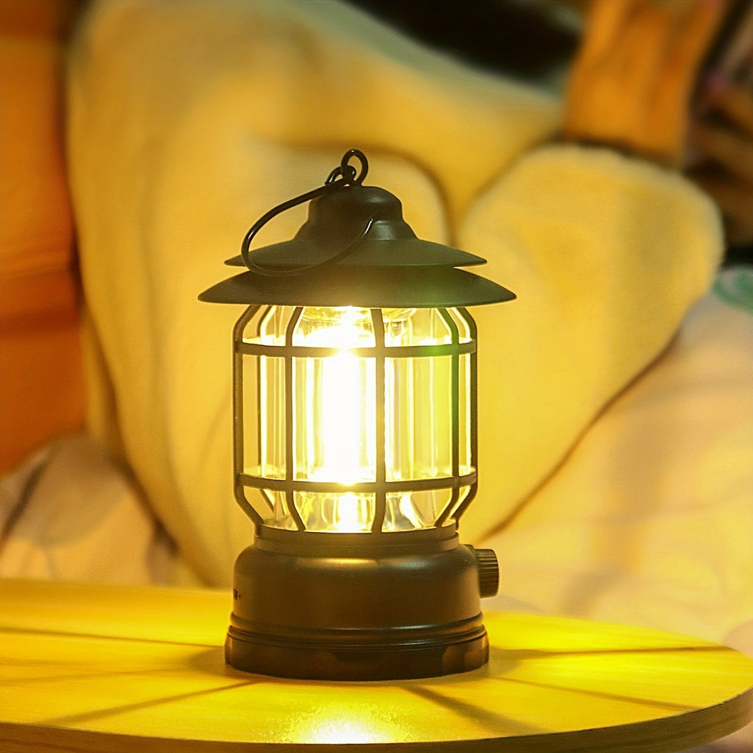 RetroGlow Lamp – Dimmable Rechargeable LED Outdoor Lighting | Kalsten