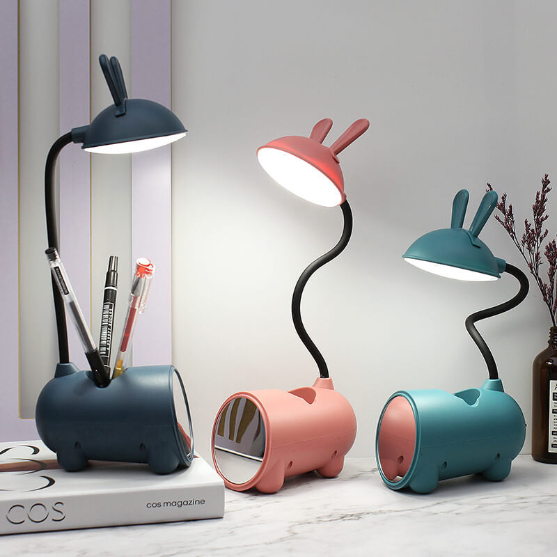 Kalsten | Cartoon Creative Rabbit LED Touch USB Pen Holder Desk Lamp