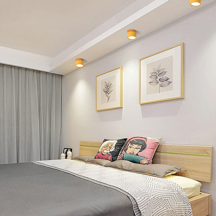 Modern Cylinder LED Flush Mount Ceiling Lamp Kalsten