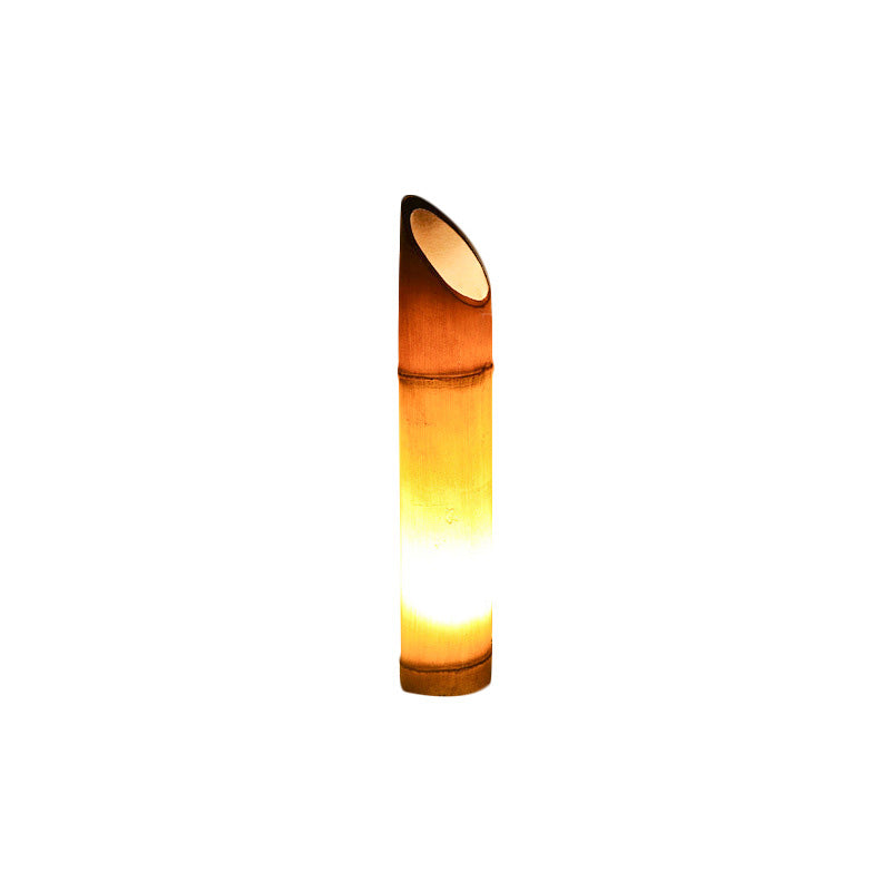 Contemporary Creative Waterproof Solar Resin Bamboo LED Landscape Lighting Outdoor Light For Garden | Kalsten