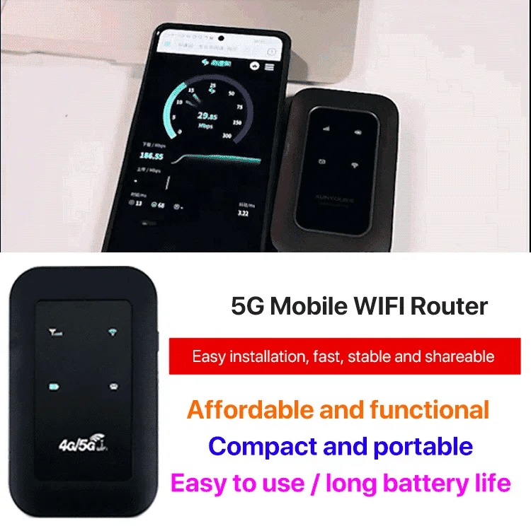 Portable 5G WiFi Router