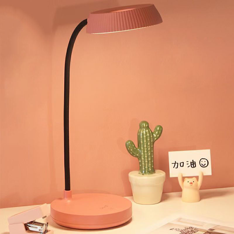 LumaPlate Minimalist LED Table Lamp | USB Charging | Eye Protection | Touch Control | Modern Design | Kalsten