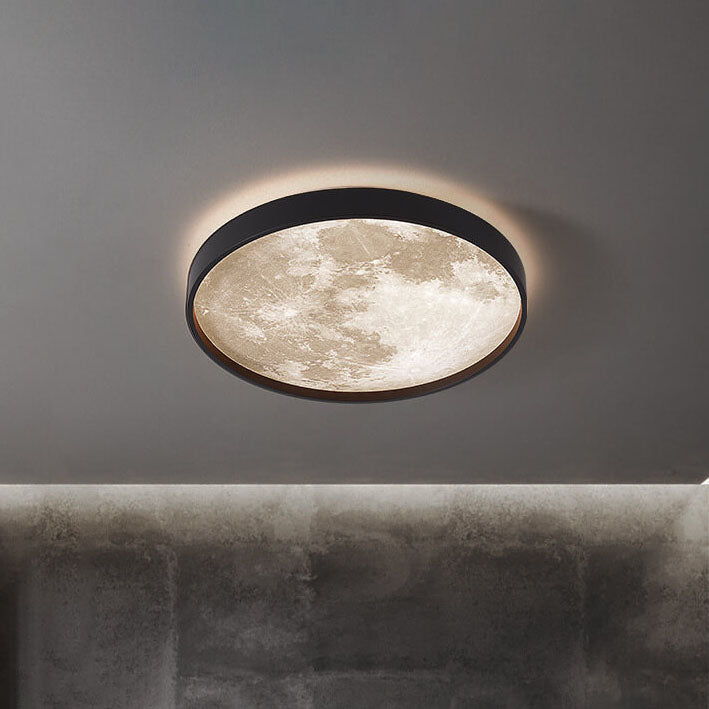Flush Mount Ceiling Light Iron 18–48W 10–22 in Modern Hallway Bedroom Living Room Adjustable LED Fixture | Kalsten