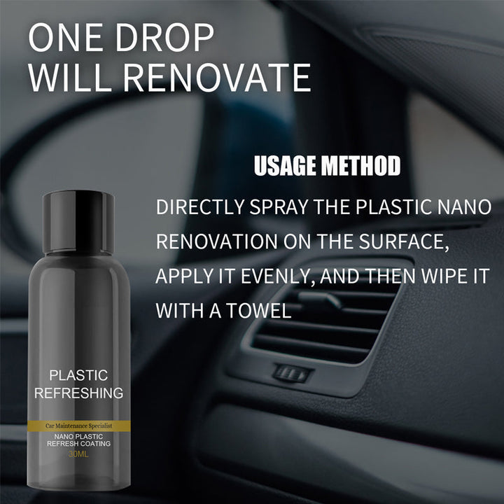 Auto Plastic Coating Restoration Agent