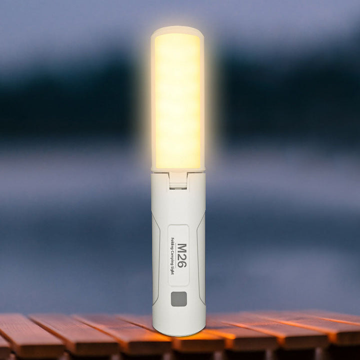 Contemporary Creative Solar Handheld Cylindrical Iron Acrylic LED Outdoor Light For Outdoor Patio | Kalsten