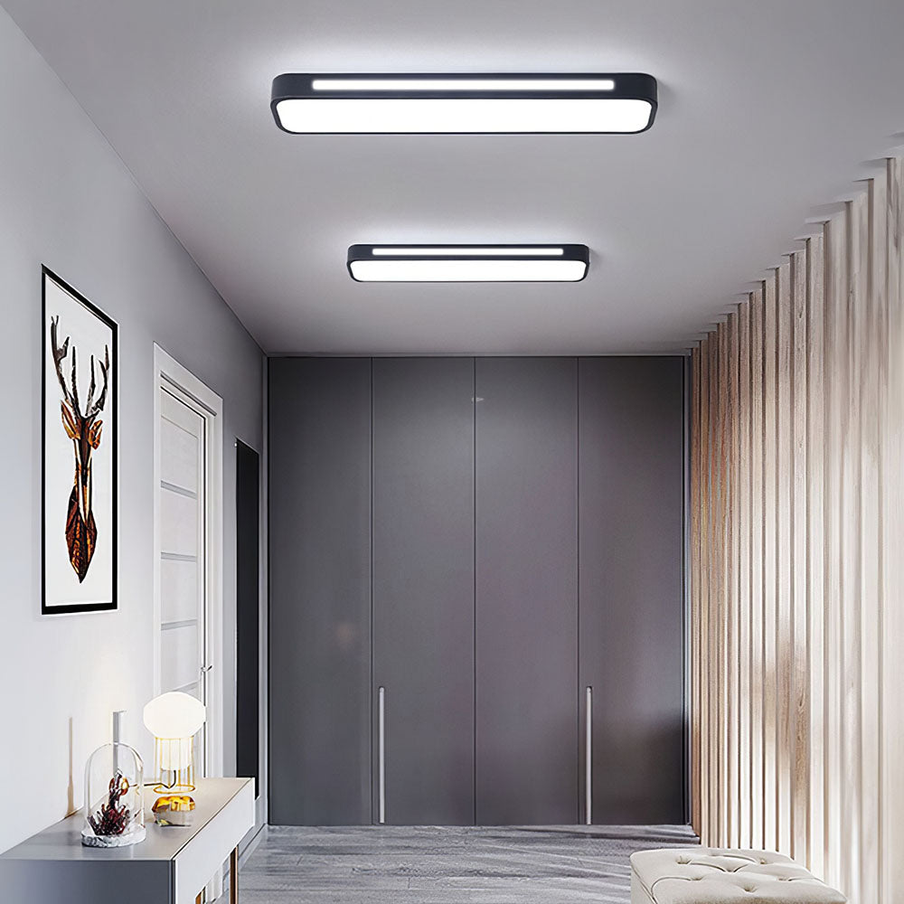 Kalsten | Nordic Minimalist Long LED Ceiling Light Fixture