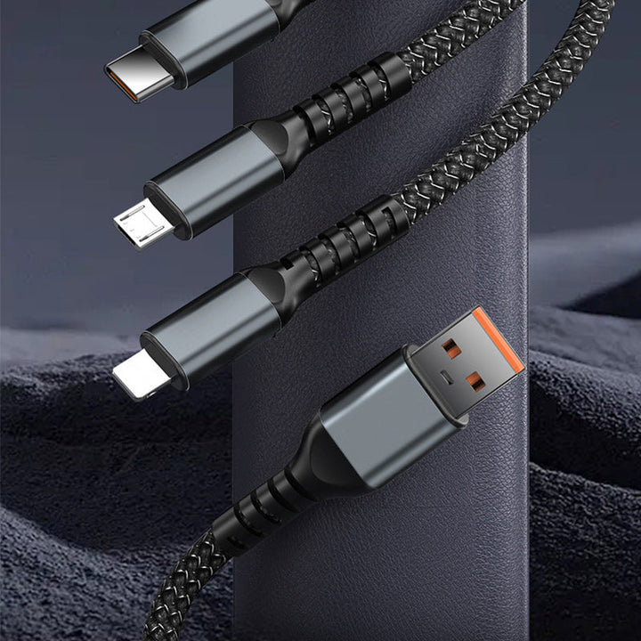Kalsten | Super Fast Charging 3-in-1 Data Cable