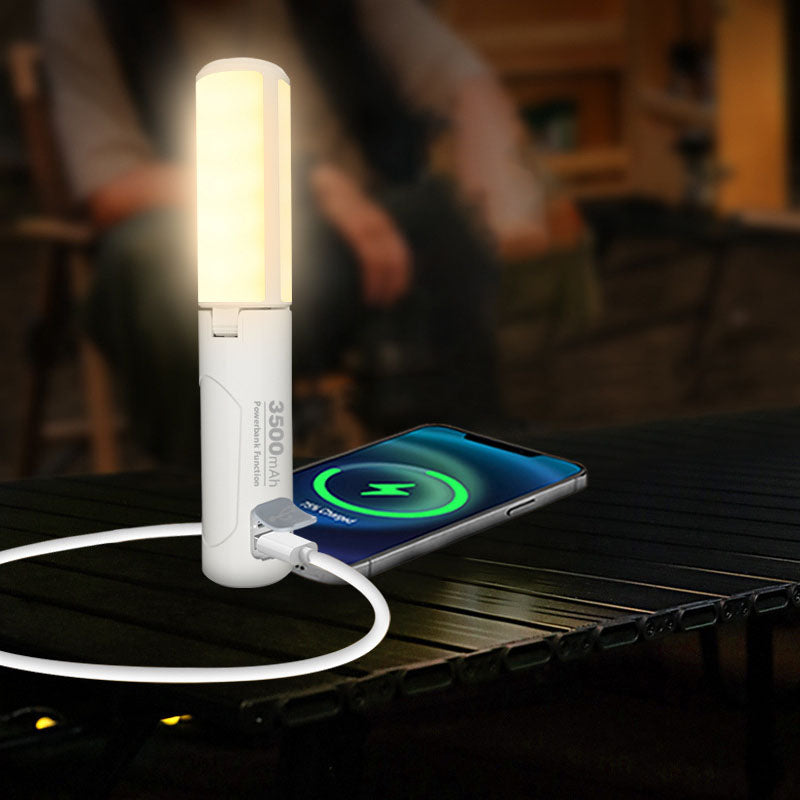 Contemporary Creative Solar Handheld Cylindrical Iron Acrylic LED Outdoor Light For Outdoor Patio | Kalsten