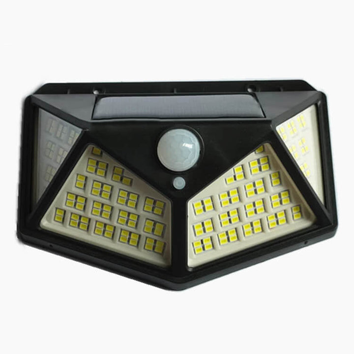Solar Outdoor 162 LED Outdoor Waterproof Body Sensor Garden Lighting Wall Sconce Lamp | Kalsten