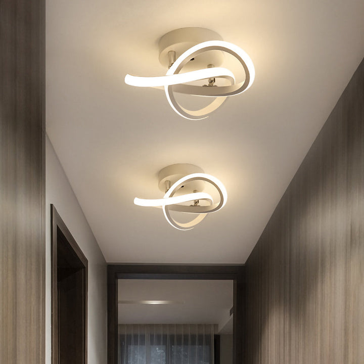 Black Metal LED Pendant Lamp Kalsten
