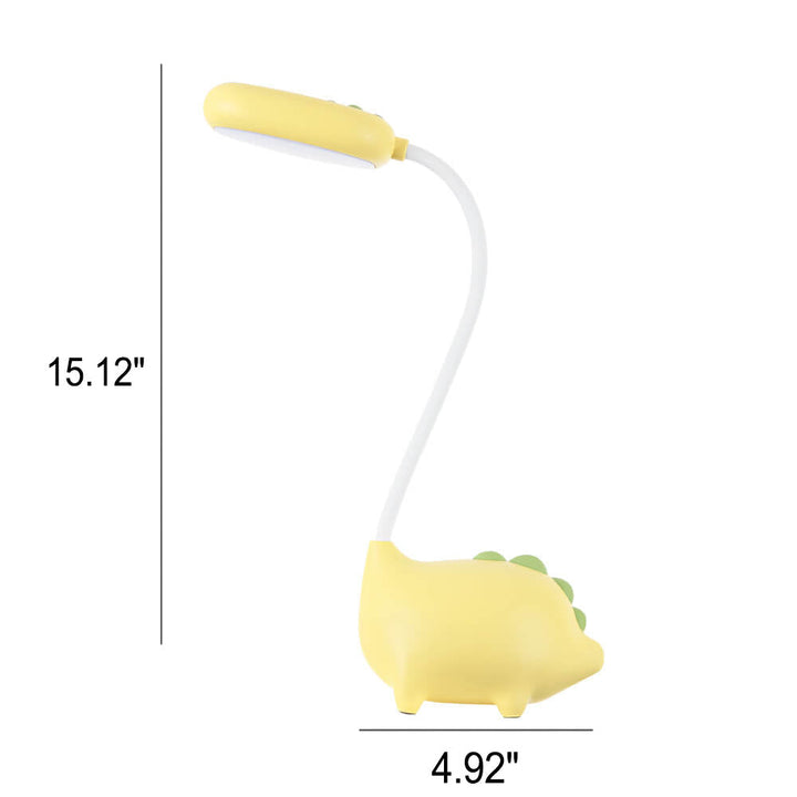 Rechargeable LED Desk Lamp with Cartoon Dinosaur Eye Care | Kalsten