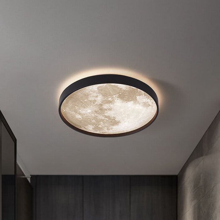 Flush Mount Ceiling Light Iron 18–48W 10–22 in Modern Hallway Bedroom Living Room Adjustable LED Fixture | Kalsten