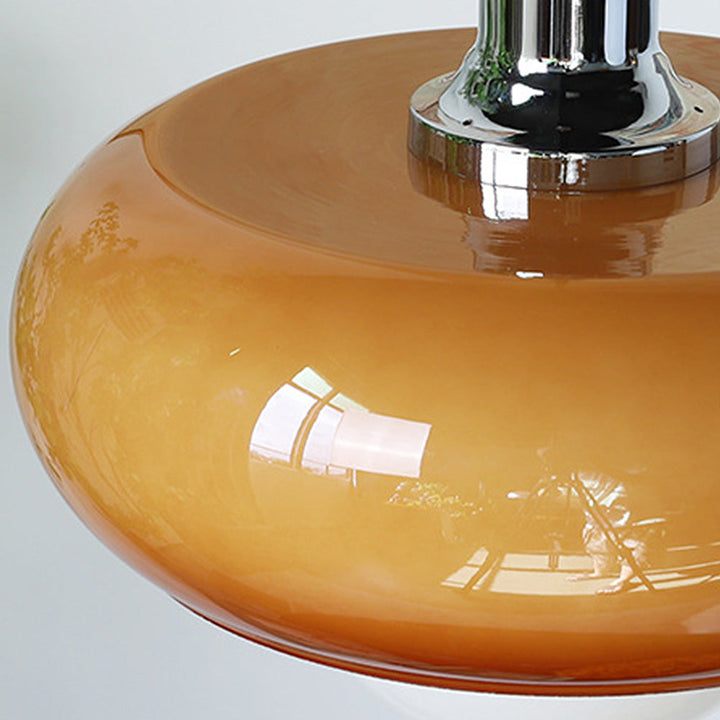 Bauhaus Dome Coffee Glass Pendant Light | Kalsten
