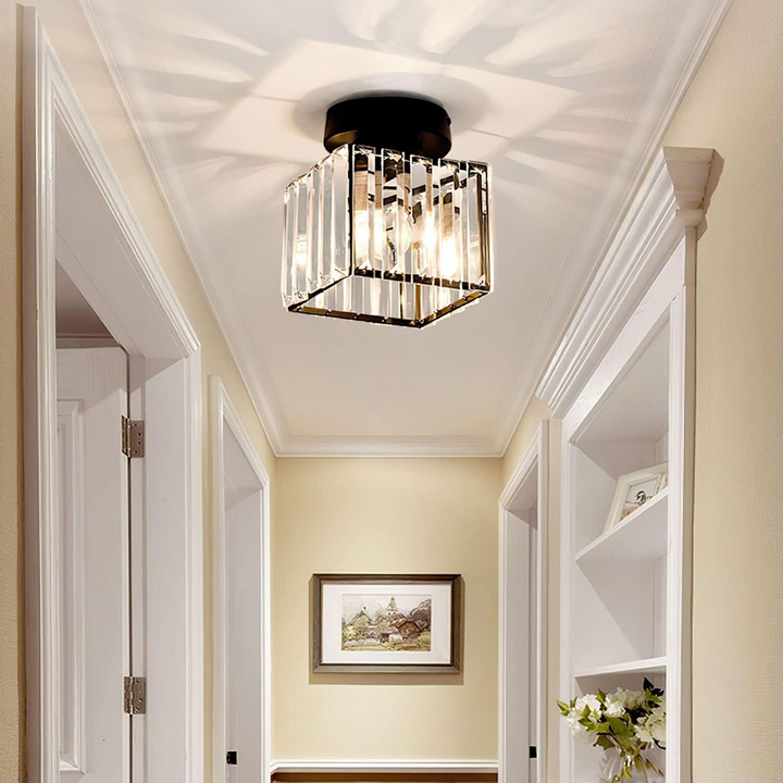 Kalsten | Crystal Glass Ceiling Light for Modern Interiors