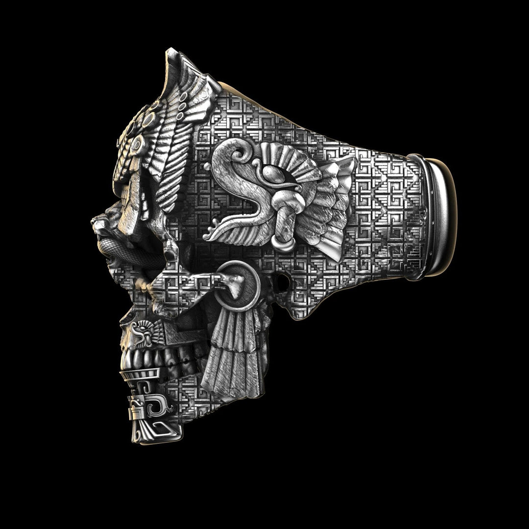 Kalsten | Sterling Silver Black Skull Ring
