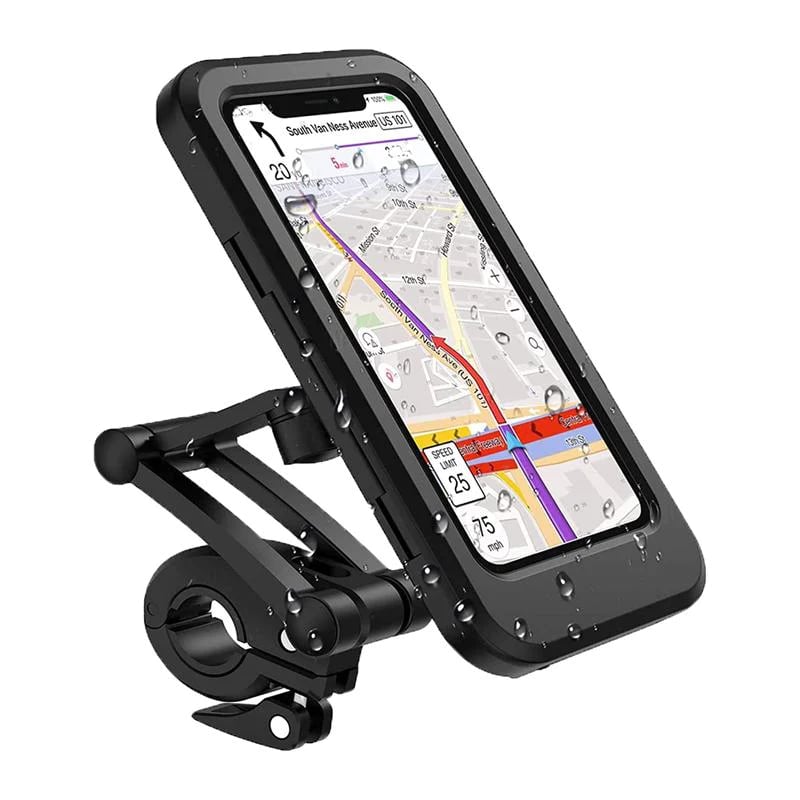 RideCharge Pro – Waterproof Phone Holder with USB and 15W Wireless Charging for Bike and E-Bike | Kalsten