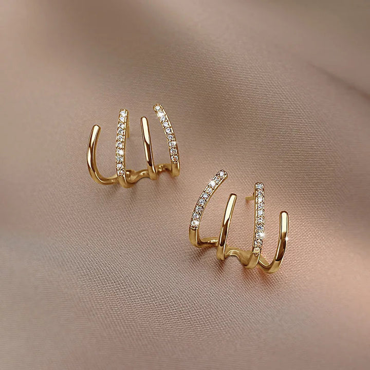Kalsten | Women’s Twist Earrings | Lightweight Statement Jewelry | Hypoallergenic Finish