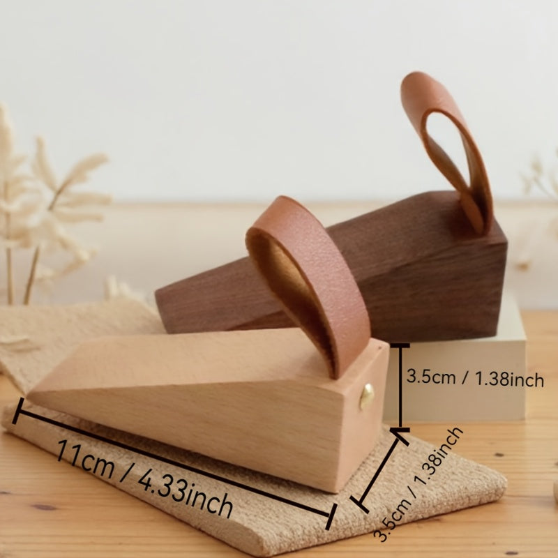 Kalsten | NordGrip Wooden Doorstop – Scandinavian Design with Non-Slip Base