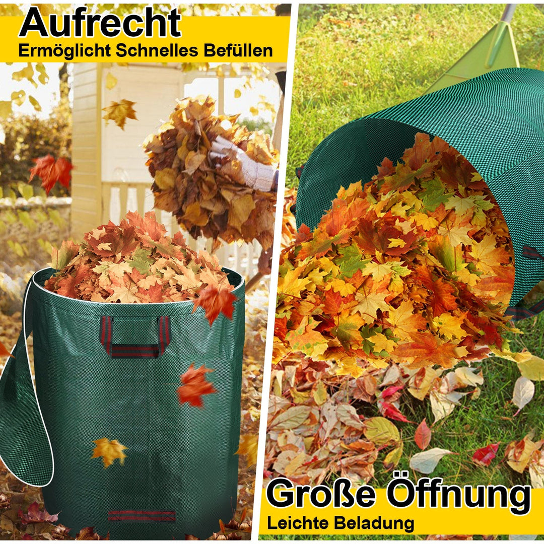 Garden waste bag garden sack 272L with lid | Kalsten