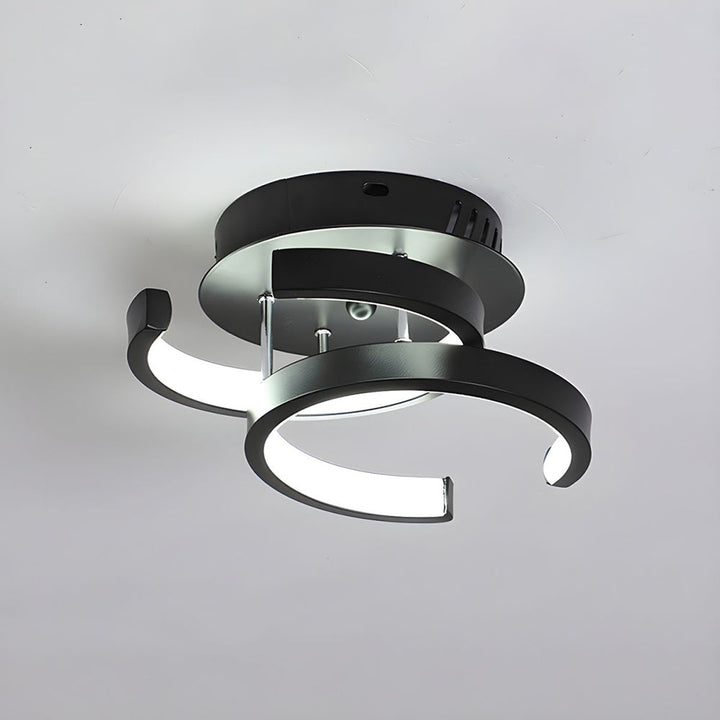 Black Metal LED Pendant Lamp Kalsten