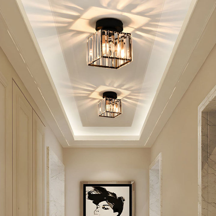 Kalsten | Crystal Glass Ceiling Light for Modern Interiors