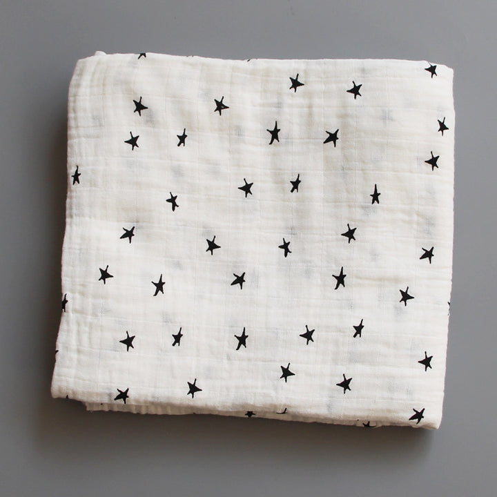 Cute Patterned Muslin Swaddle Blanket kalsten