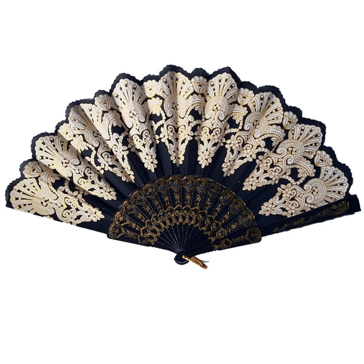 Women's fan with exquisite and artistic decorations Kalsten